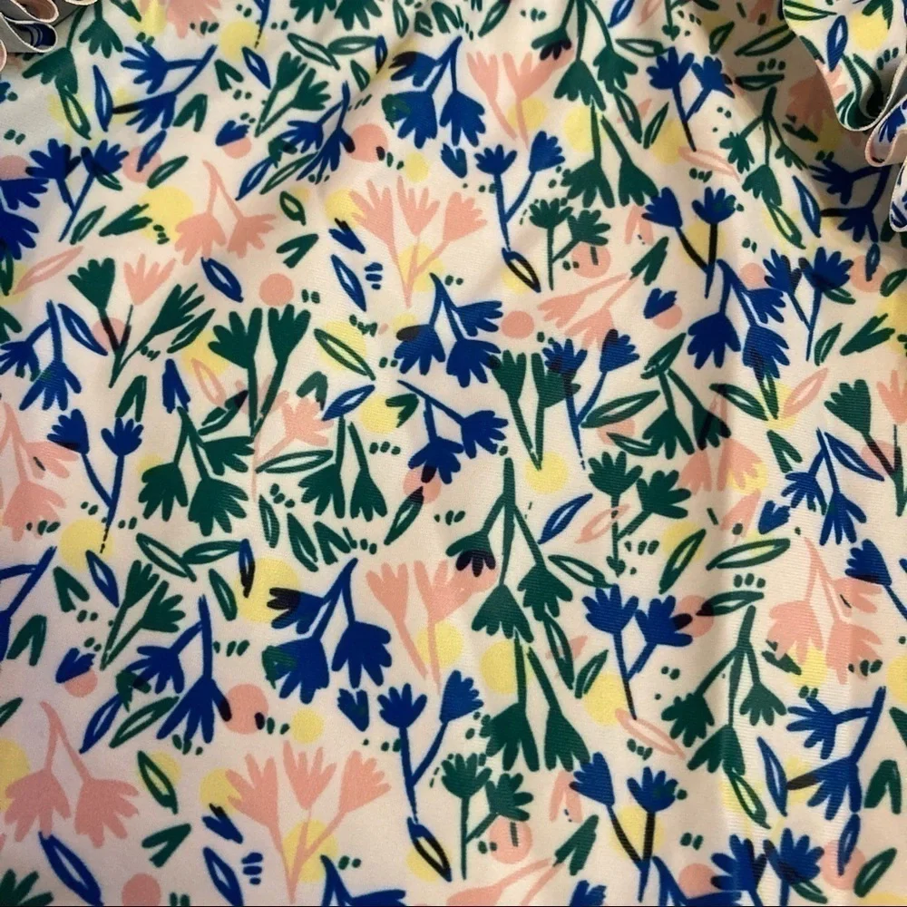 Girls NWT Tucker+Tate Floral Swim Shirt